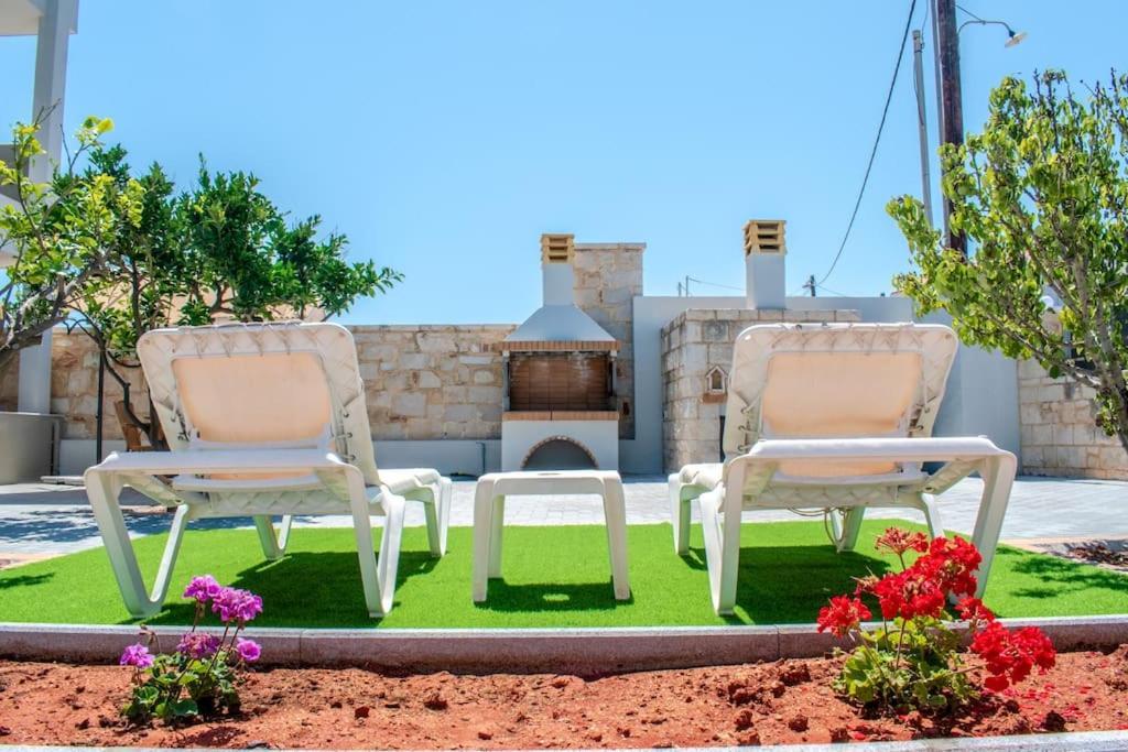 Md Residence Near The Beach W Bbq And Private Parking Херсонісос Екстер'єр фото