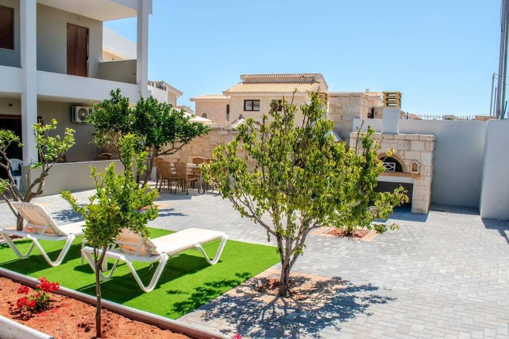 Md Residence Near The Beach W Bbq And Private Parking Херсонісос Екстер'єр фото